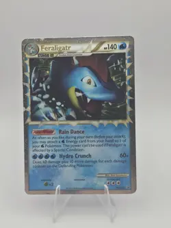 Pokemon TCG English Feraligatr Prime Holo Rare Card HGSS07 - Image 1