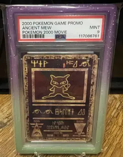 2000 POKEMON GAME MOVIE POKEMON 2000 MOVIE ANCIENT MEW PSA 9 - Image 1
