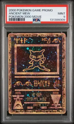 2000 POKEMON GAME MOVIE POKEMON 2000 MOVIE ANCIENT MEW PSA 9 - Image 1