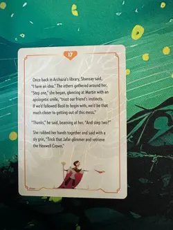 Disney Lorcana: Reign of Jafar - Story Lore Card: Card #17 - Image 1