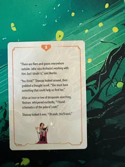 Disney Lorcana: Reign of Jafar - Story Lore Card: Card #5 - Image 1