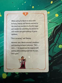 Disney Lorcana: Reign of Jafar - Story Lore Card: Card #3 - Image 1