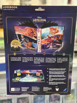 Ravensburger Disney Lorcana Lorebook Binder Fabled New Holds 252 Cards - Image 2