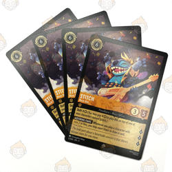 4x Stitch - Rock Star (#3) Playset - Disney Lorcana, Fabled - Image 2