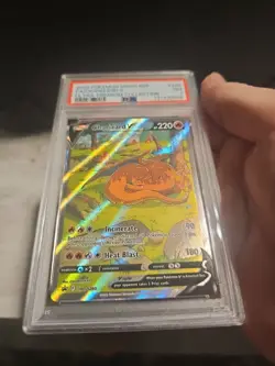 2022 Pokemon Charizard V Full Art UPC SWSH260 Sword And Shield PSA 7 NM - Image 2