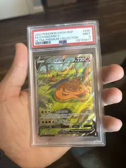 Charizard V SWSH260 SWSH: Sword & Shield Promo Cards Holo Psa 9 - Image 1