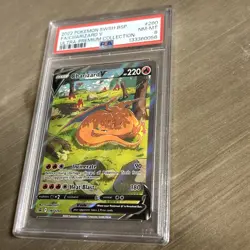 2022 POKEMON SWSH BLACK STAR PROMO #260 FULL ART/CHARIZARD V PSA 9 NM-MT - Image 4
