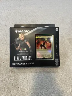 Magic the Gathering Final Fantasy VII Commander Deck Limit Break Cloud Sealed - Image 1
