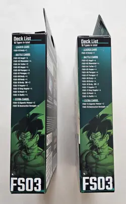 2x Broly Starter Deck FS-03 Dragon Ball Super Card Game Fusion World English New - Image 2