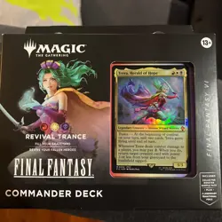 MTG Magic the Gathering Final Fantasy VI Revival Trance Commander Deck Terra - Image 1