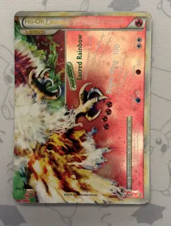 Pokemon TCG Ho-Oh Legend Bottom HeartGold SoulSilver Holo Rare Card 112/123 - Image 1