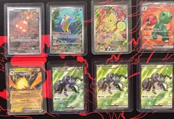 Surging Sparks NM Pokemon Random Card Lot Of 8 - Image 1