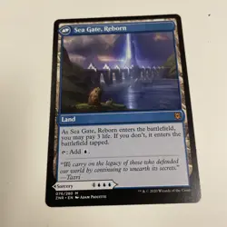 Sea Gate Restoration Zendikar Rising Mythic Rare Card Magic the Gathering #076 - Image 2