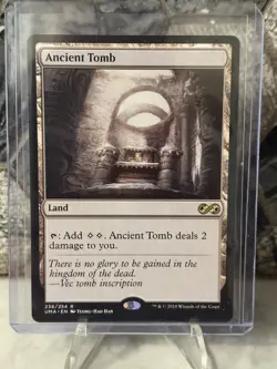 Magic: The Gathering -ULTIMATE MASTERS- Ancient Tomb (NM) #236 *RARE* - Image 1