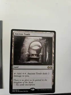 MTG Magic the Gathering Ancient Tomb Ultimate Masters Card 236/271 NM Condition - Image 1