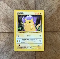 Pokemon Unlimited Pikachu E3 Stamped Yellow Cheeks #58/102 NM - Image 1