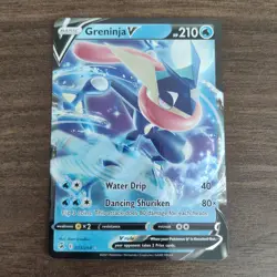 Greninja V 073/264 - NM ULTRA RARE Fusion Strike - 2021 Pokemon TCG Card - Image 1