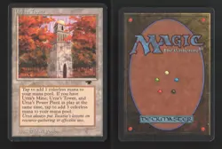 Urza's Tower - Forest Magic the Gathering MTG Antiquities Beautiful - Image 1
