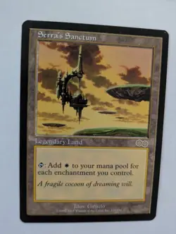 Serra's Sanctum Urza's Saga MTG NM Free shipping with tracking - Image 1