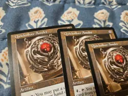 Quicksilver Amulet The Brothers' War: Retro Frame Artifacts - MTG Magic - Image 3