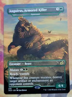 Anguirus, Armored Killer (Extended Art) MTG Ikoria: Lair of Behemoths - Image 1