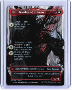 Clive, Ifrit's Dominant (0318) (Borderless) M FINAL FANTASY 318 NM - Image 2