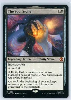 2025 Magic MTG Marvel's Spider-Man The Soul Stone M 0066 Non-foil Regular NM - Image 1