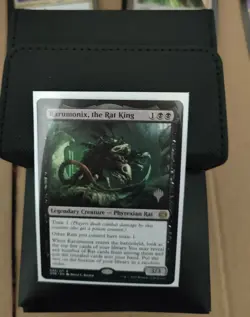 Magic the Gathering-Commander-Karumonix, The Rat King-Custom Rat Deck-Black - Image 1