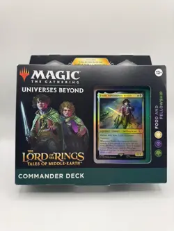 New Sealed 🔥 MTG Lord of the Rings Tales Middle Earth Commander Deck , Frodo - Image 1