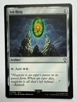 Sol Ring #356 | Near Mint | Final Fantasy Commander FIC | Magic MTG - Image 1