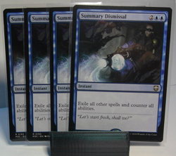 x4 Summary Dismissal Commander: Modern Horizons 3 Regular - Image 1