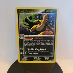 Pokemon Dark Dragonite TCG Holo Rare Card 15/109 Ex Team Rocket Stamp - Image 1