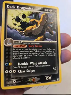 Dark Dragonite 15/109 Team Rocket Returns Non-Holo Pokemon Card TCG - Image 3