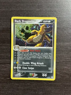 Pokemon TCG Dark Dragonite Holo Rare Card 15/109 Team Rocket Returns - LP - Image 1