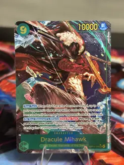 Dracule Mihawk - OP14-119 (Alternate Art) OP14-119 The Azure Sea's Seven Foil - Image 1
