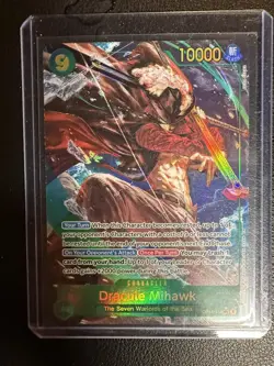 Dracule Mihawk - OP14-119 (Alternate Art) OP14-119 The Azure Sea's Seven Foil - Image 1