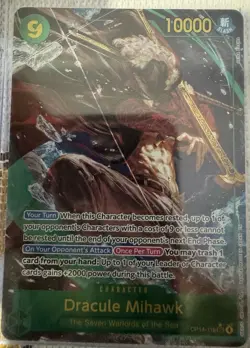 Dracule Mihawk - OP14-119 (Alternate Art) OP14-119 The Azure Sea's Seven Foil - Image 1