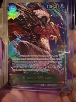 Dracule Mihawk - OP14-119 (Alternate Art) OP14-119 The Azure Sea's Seven Foil - Image 1