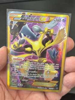Alakazam EX (Secret) #125/124 Pokemon TCG XY - Fates Collide - LP - Portuguese - Image 3