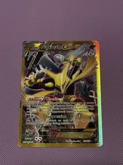 Pokemon XY Fates Collide Alakazam EX #125/124 Secret Rare NM - Image 1