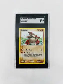 SGC 9 Groudon 2004 EX Hidden Legends 102/101 Secret Rare Holo Pokemon Card - Image 2