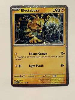 Pokemon 151 Electabuzz 125/165 Cosmos Holo, Zapdos ex SVP 049 & Jumbo Zapdos - Image 4