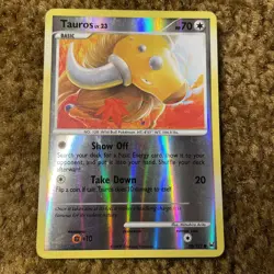 Pokemon Card - Tauros Platinum 98/127 Reverse Holo - Image 1