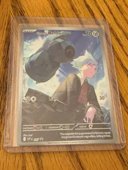 Pokemon TCG Steven’s Beldum SVP EN # 207 Special Illustration Art Sir Card NM - Image 1