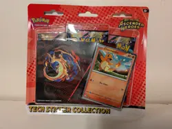 Pokemon TCG Mega Evolution Ascended Heroes Tech Sticker Charmander NEW Sealed - Image 1