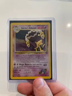 Pokemon TCG Sabrina's Alakazam Gym Challenge 16 Holo Unlimited Holo Rare - Image 3