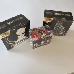 Pokemon Mega Evolution Booster Box 36 Packs & ETB Mega Evolution BoxesLOT OF 3 - Image 5