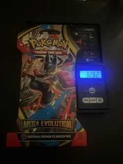 (VERY HEAVY) 32.82G Pokemon TCG Mega Evolution Sleeved Booster Pack (SEALED)✅ - Image 1