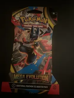 (VERY HEAVY) 32.82G Pokemon TCG Mega Evolution Sleeved Booster Pack (SEALED)✅ - Image 2