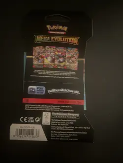 (VERY HEAVY) 32.82G Pokemon TCG Mega Evolution Sleeved Booster Pack (SEALED)✅ - Image 4